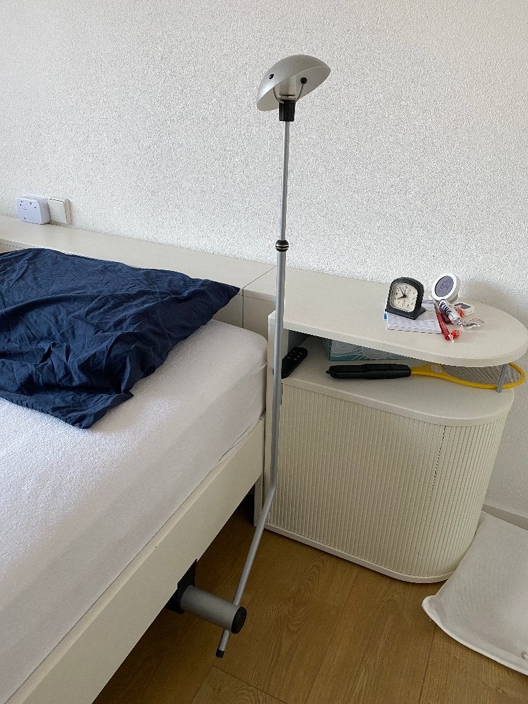 Auping bedlampen dimbaar, Huis en Inrichting, Ophalen, Gebruikt, Tweepersoons, Overige maten