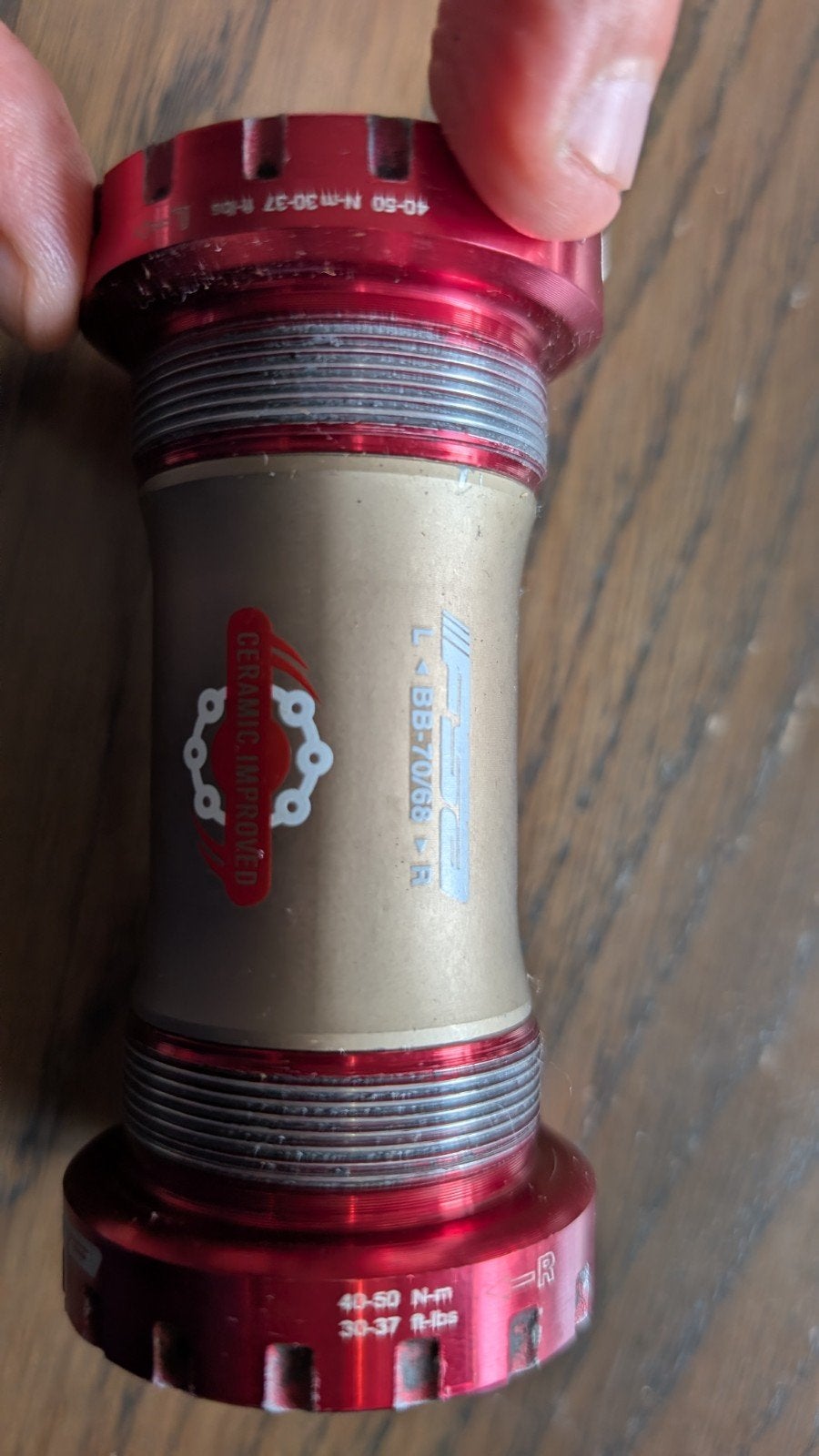 FSA keramische trapaslager (service nodig), Crankstel of Pedalen, Gebruikt, FSA, Overige materialen