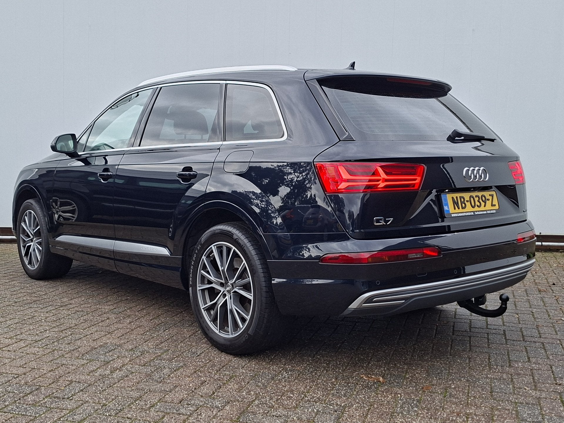 Audi Q7 3.0 TDI e-tron quattro Premium Trekhaak Bose Memory, Auto's, Automaat, Gebruikt, Euro 6, Blauw