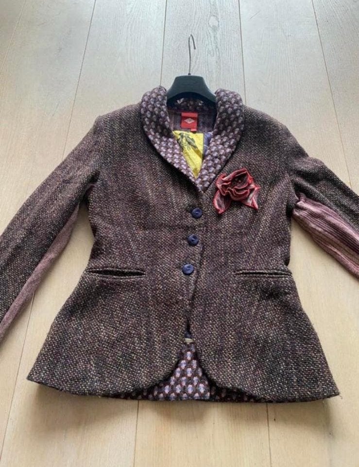 Oilily jasje 38 nieuwstaat wol 38, Kleding | Dames, Ophalen of Verzenden, Zo goed als nieuw, Maat 38/40 (M), Bruin