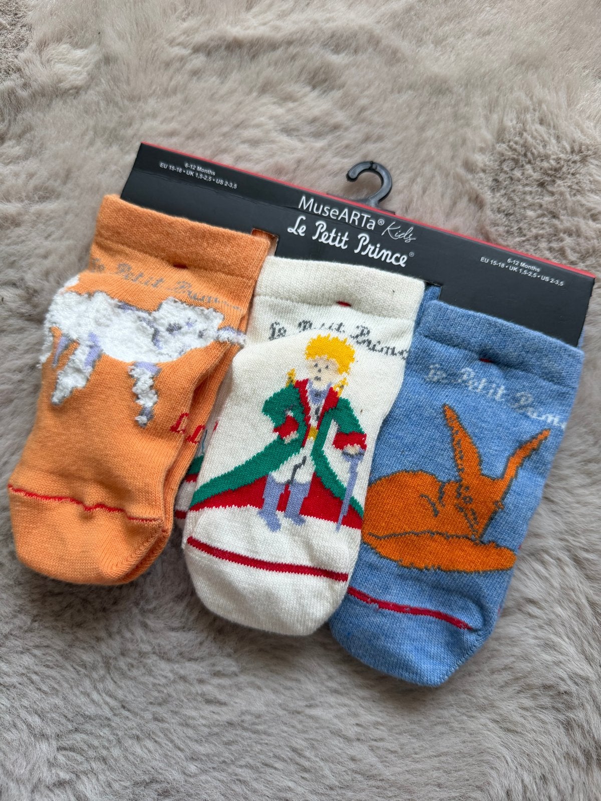 Le Petit Prince Sokjes - 3-pack (6-12 maanden), Ophalen of Verzenden, Nieuw, Jongetje of Meisje, Sokjes