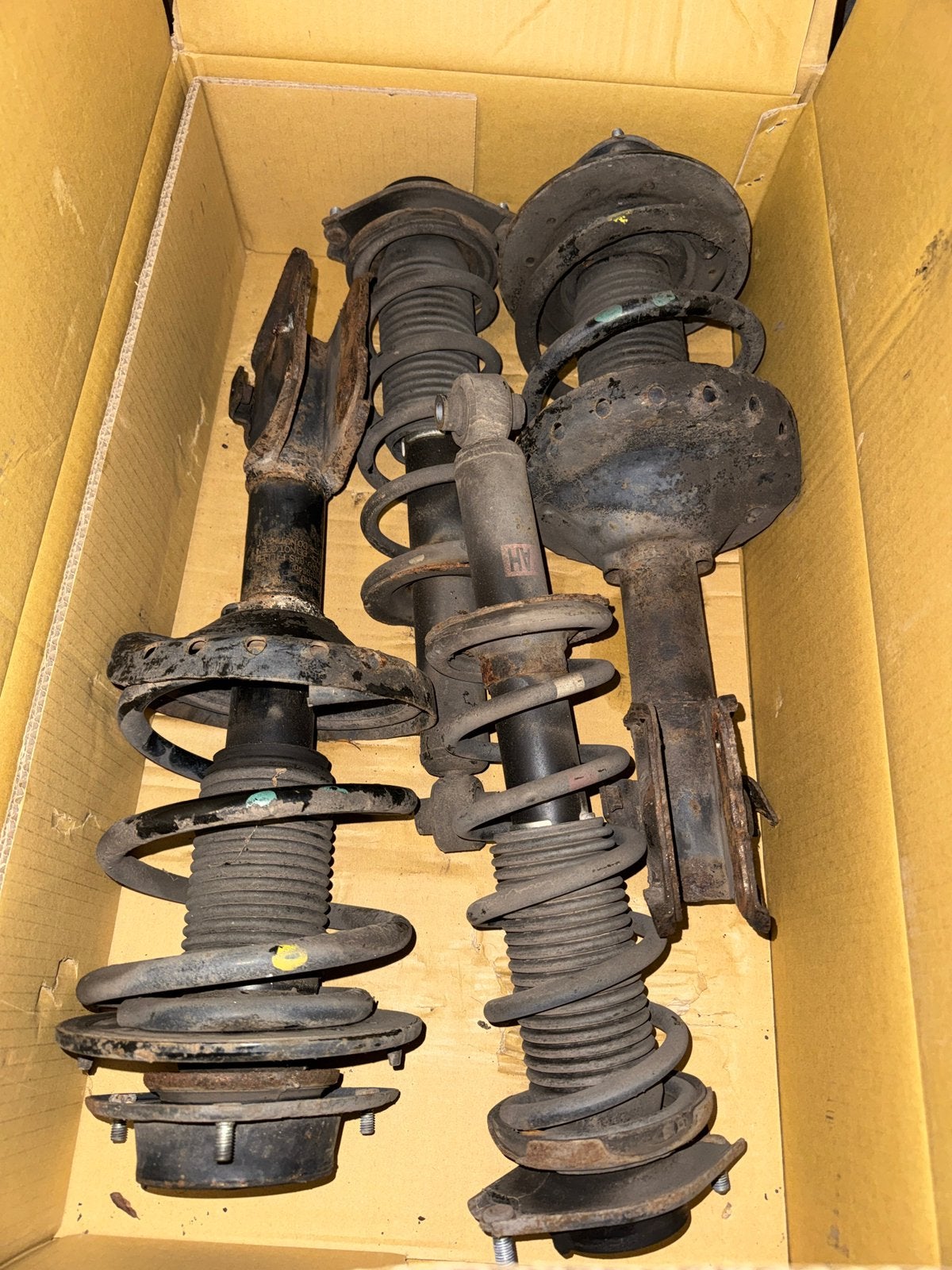 Subaru Impreza WRX STI GRB 2008 originele schokbrekers, Auto-onderdelen, Ophalen of Verzenden, Gebruikt, Subaru