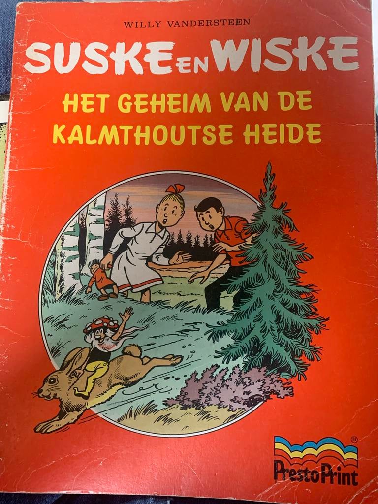 Suske&Wiske - PestoPrint - Het geheim vd Kalmthoutse Heide, Boeken, Stripboeken, Eén stripboek, Ophalen of Verzenden, Gelezen