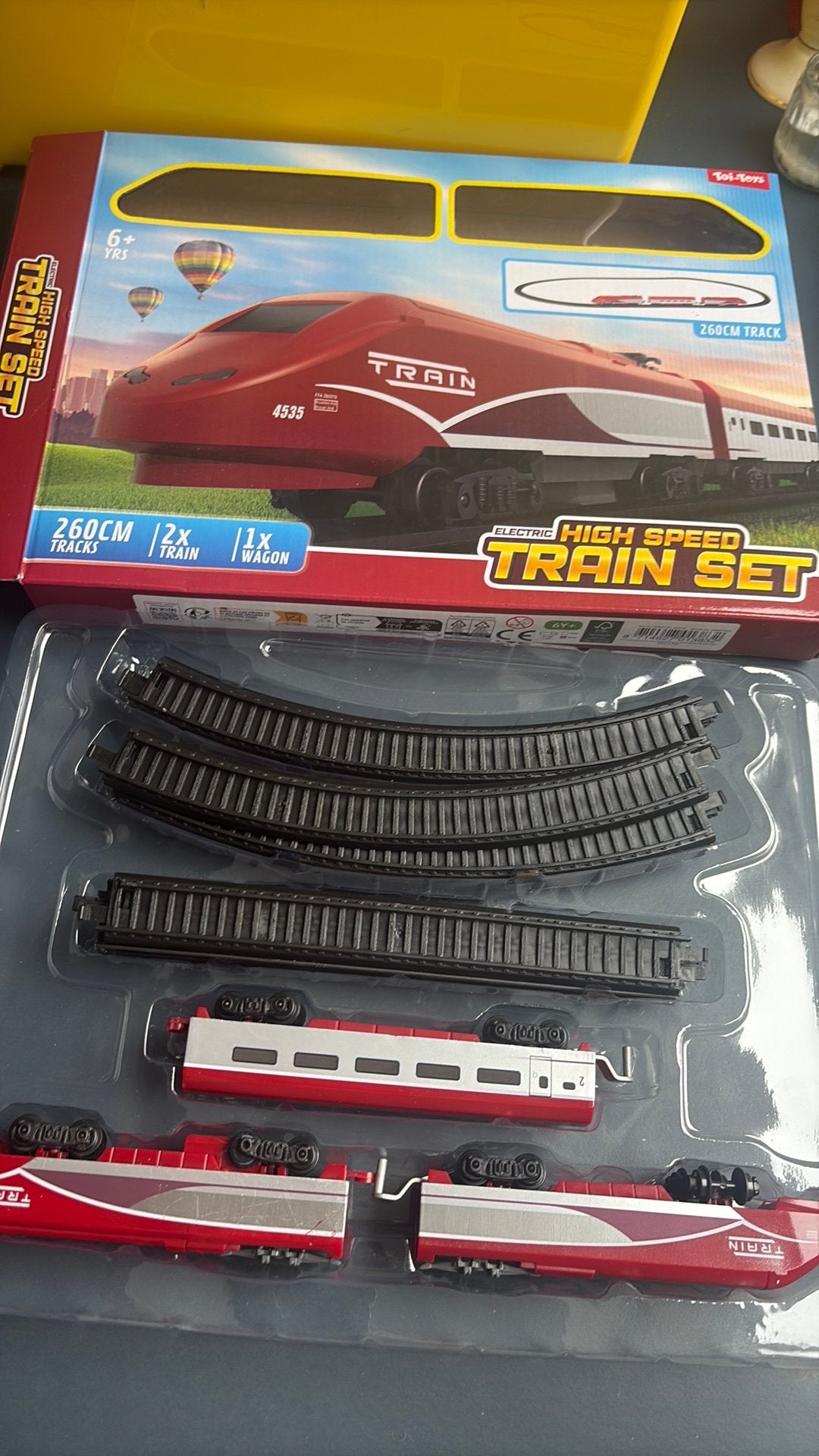 Treinbaantje op batterijen, Ophalen, Zo goed als nieuw, Elektrisch, Overige merken