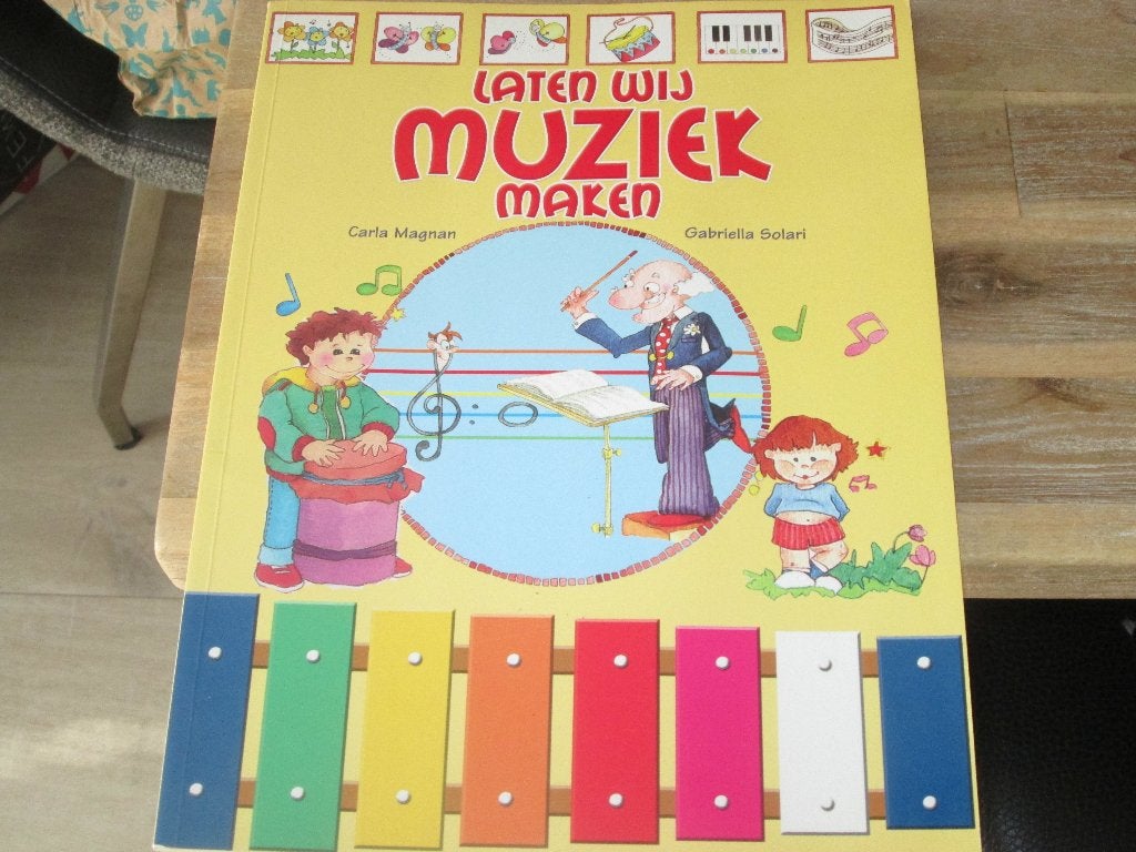 Laten we Muziek Maken - Muziekboek met Xylofoon, Overige genres, Les of Cursus, Nieuw, Overige instrumenten