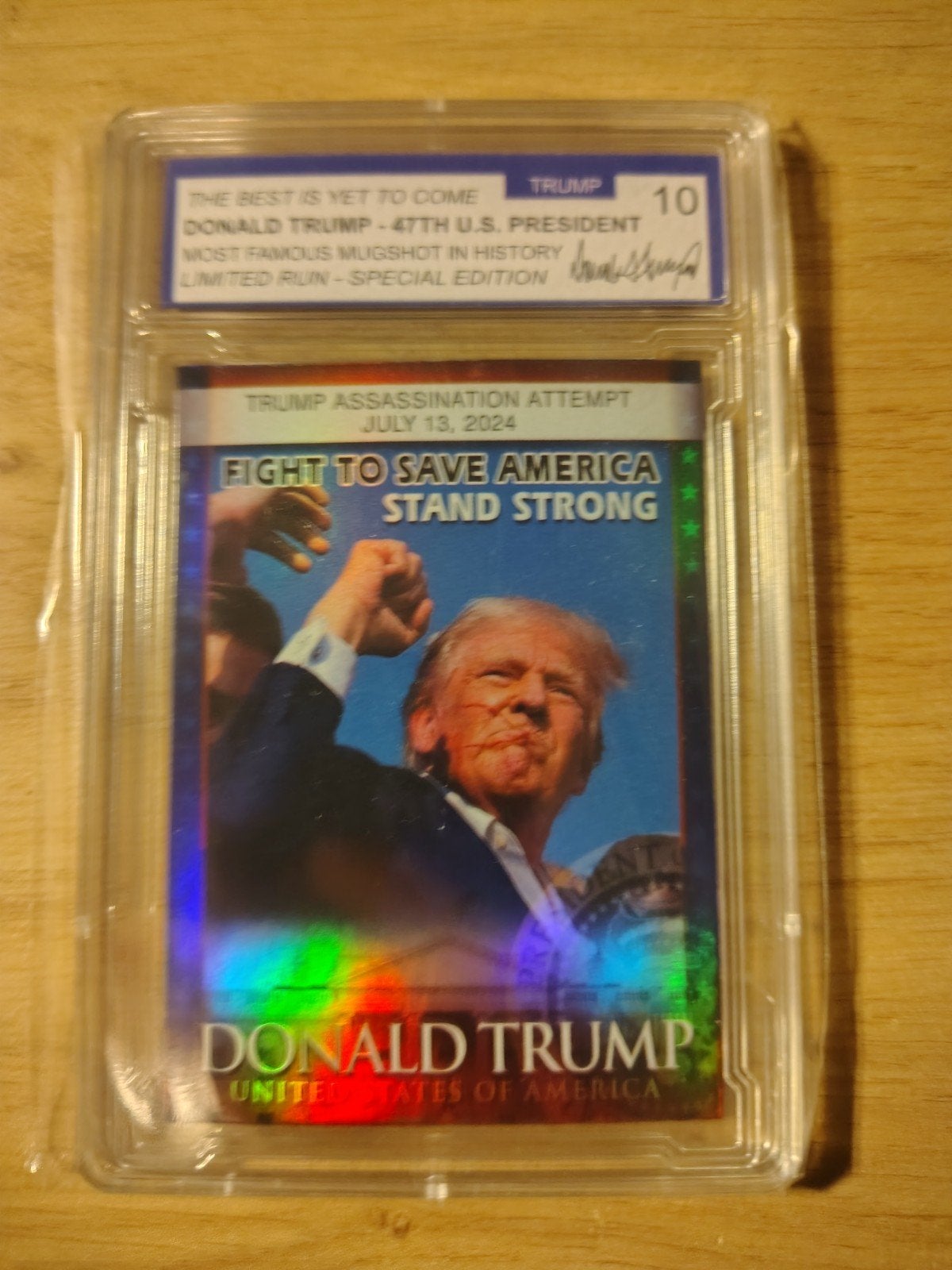 Donald Trump, Ophalen of Verzenden