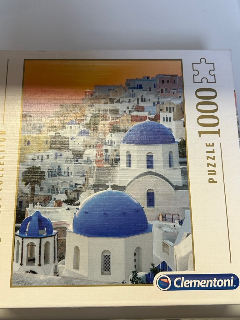 Puzzel Clementoni "Griekenland", Ophalen, 500 t/m 1500 stukjes, Gebruikt, Legpuzzel