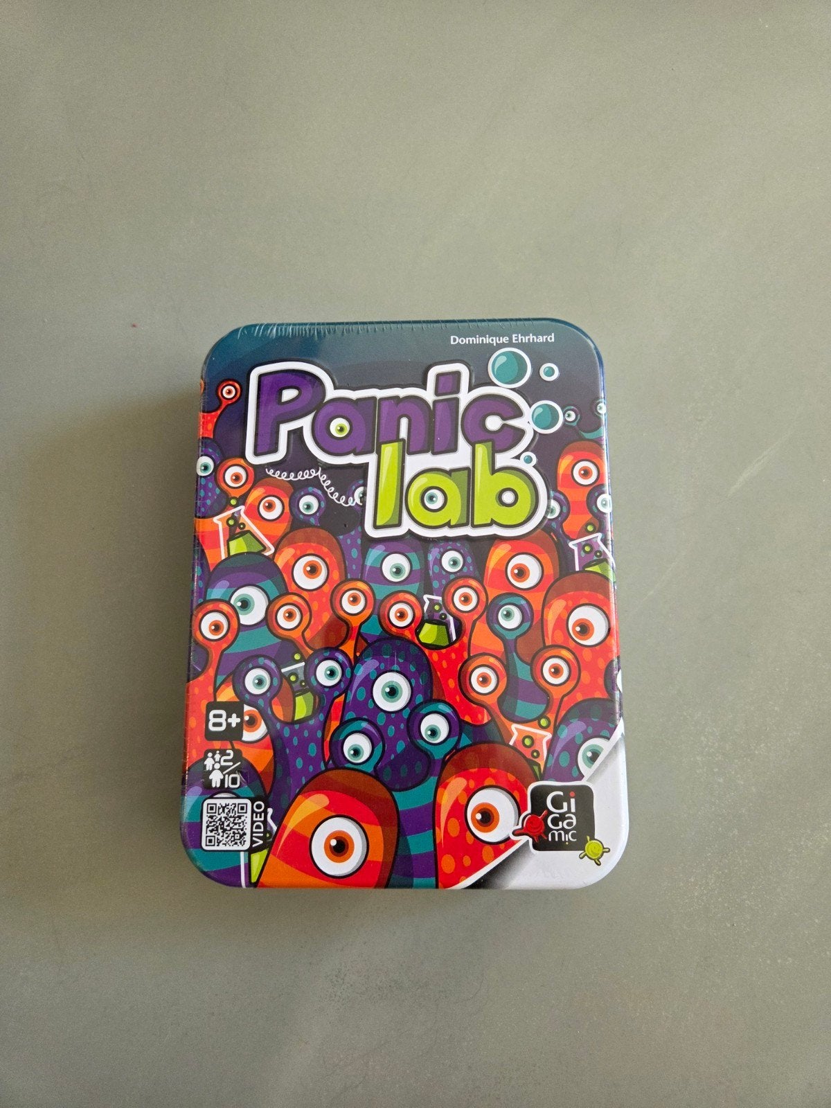 Panic Lab Bordspel - Nieuw in Blik, Hobby en Vrije tijd, Nieuw, Ophalen of Verzenden, Gigamic, Een of twee spelers