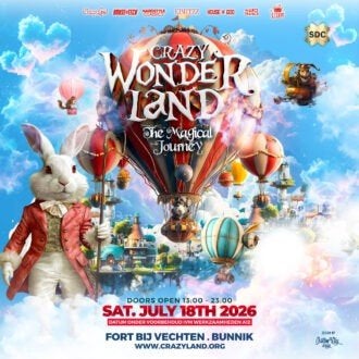 2x Ticket Crazy Wonderland Festival 2026, Twee personen