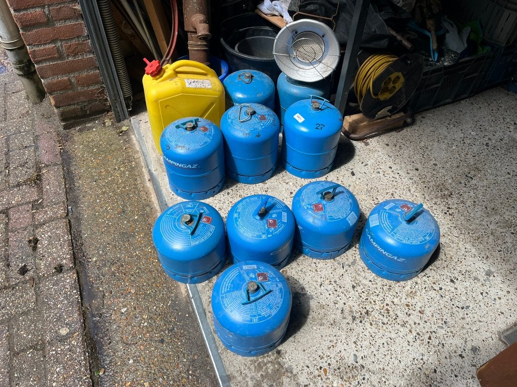 Campingaz gasfles 904 en 907 Leeg, Ophalen of Verzenden, Gebruikt
