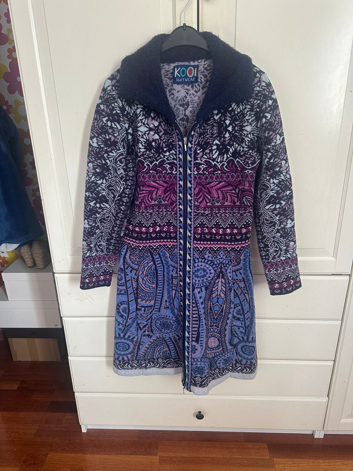Kooi knitwear/ Ivko jas L, Kleding | Dames, Verzenden, Zo goed als nieuw, Maat 42/44 (L), Overige kleuren