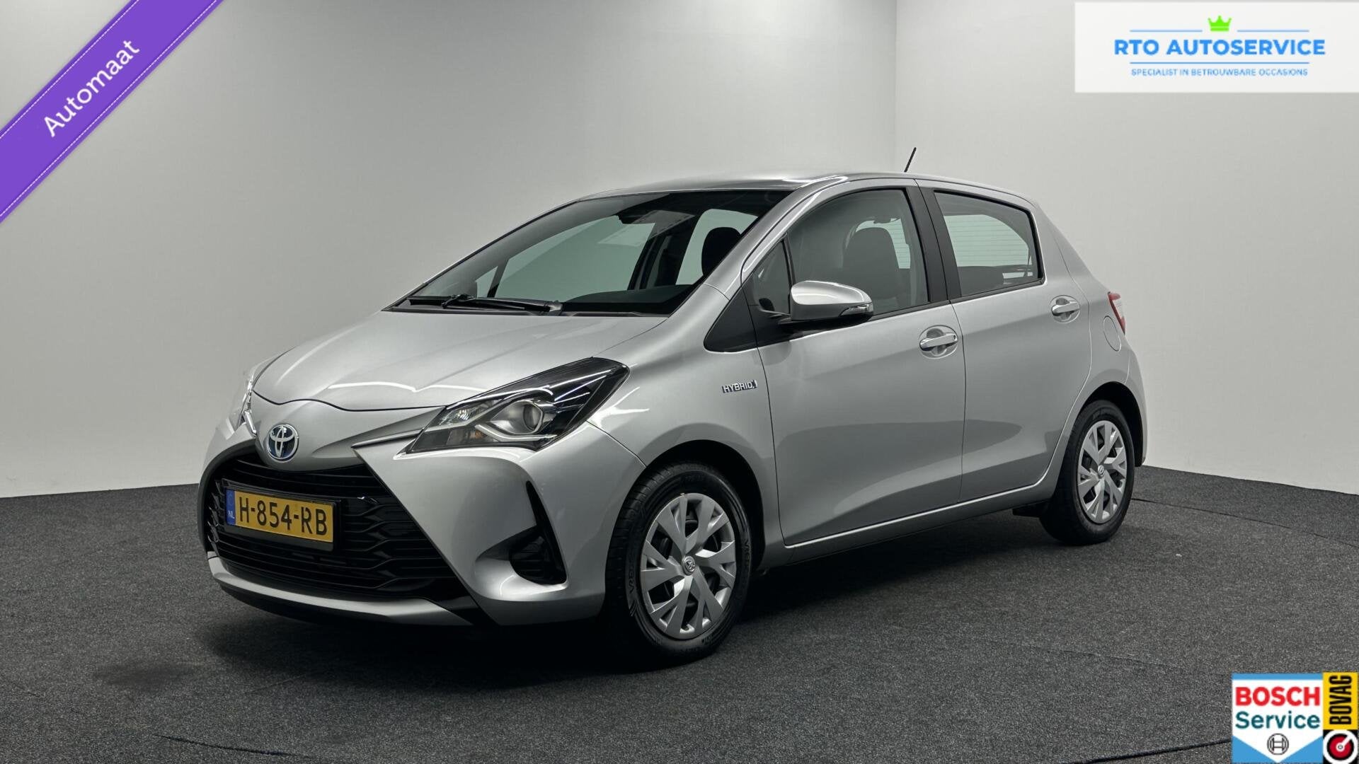 Toyota Yaris 1.5 Hybrid Dynamic ECC CRUISE CAMERA 66000 KM., Euro 6, 4 cilinders, Met garantie (alle), Origineel Nederlands