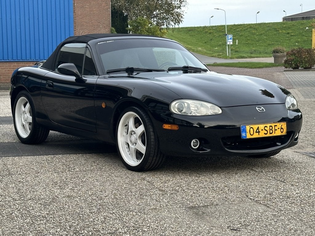 Mazda MX5 1.8 I, Auto's, 145 pk, Cabriolet, 1840 cc, Zwart