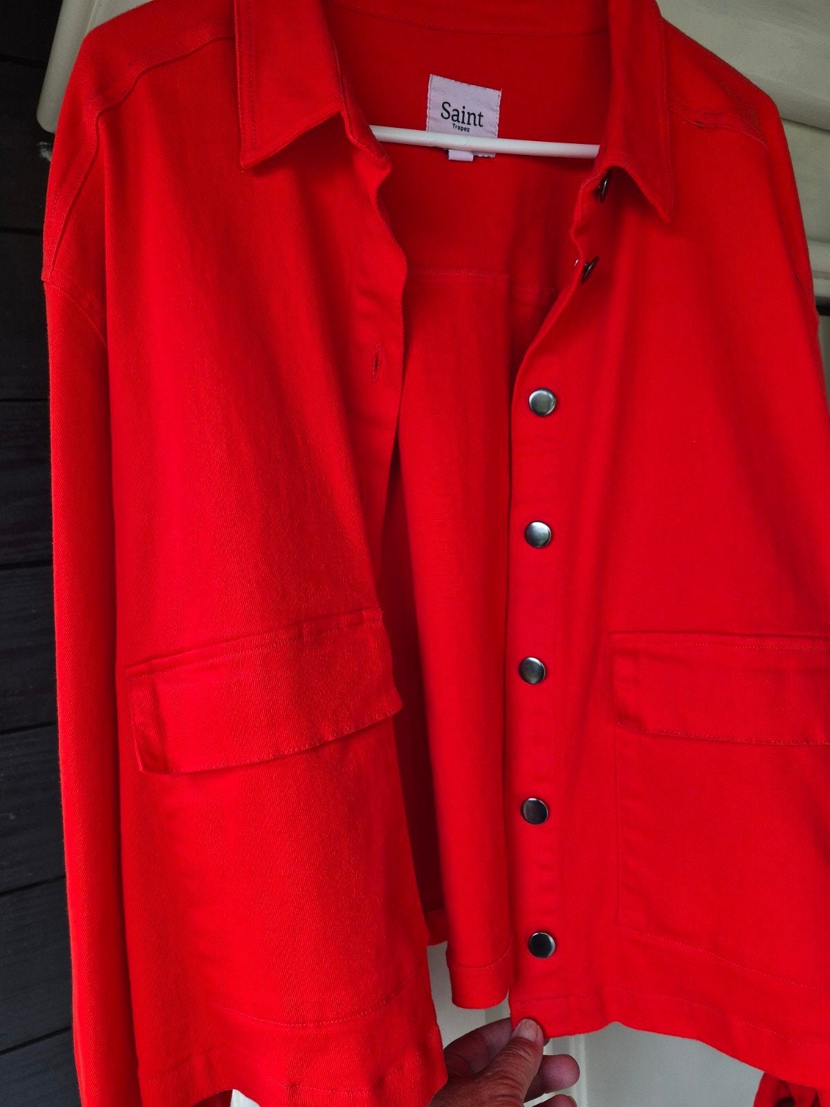 Jassen als nieuw, Ophalen of Verzenden, Zo goed als nieuw, Maat 46/48 (XL) of groter, Rood
