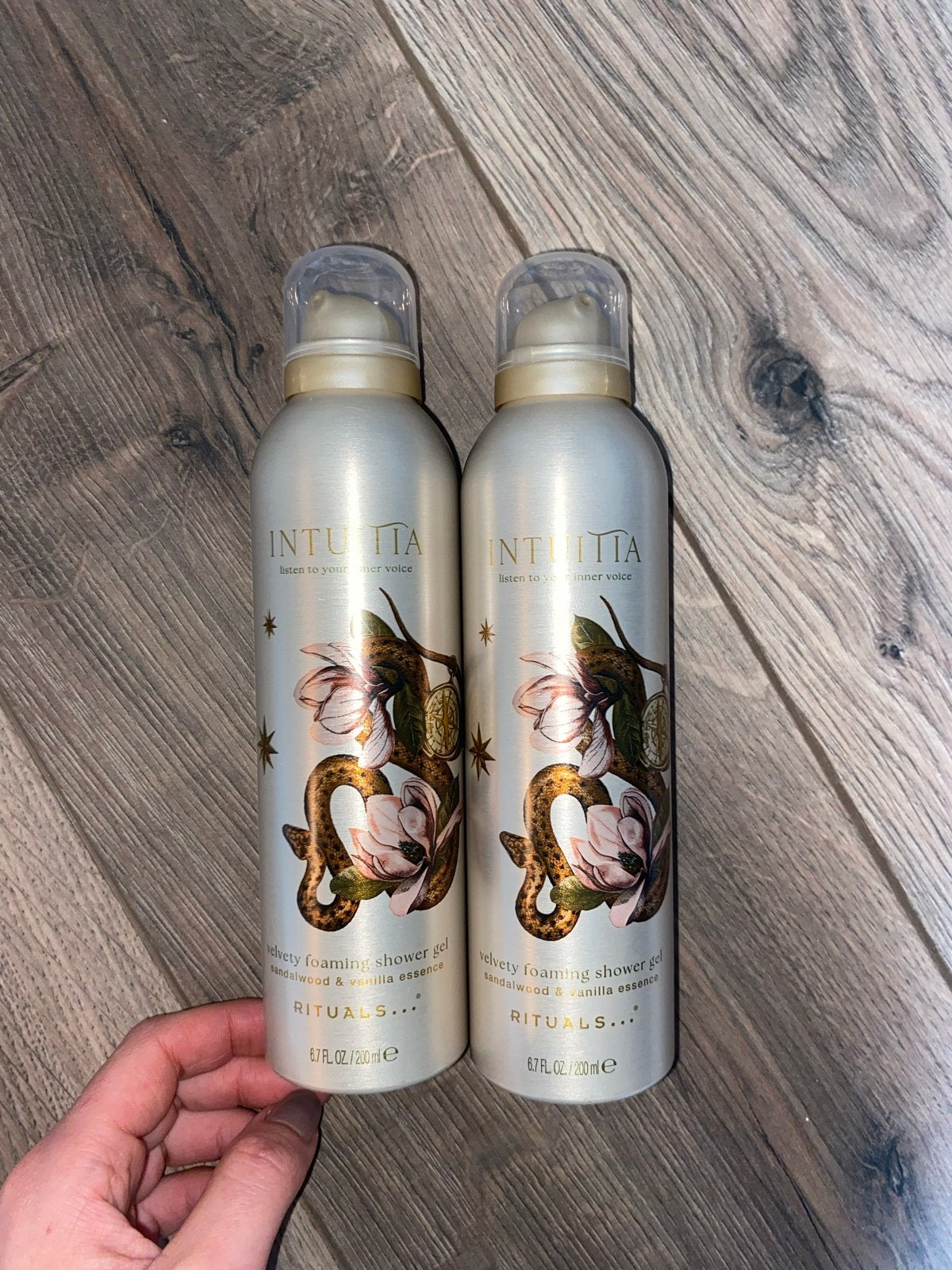 Rituals Intuitia Foaming Shower Gel Sandalwood & Vanilla, Ophalen of Verzenden, Nieuw, Bad & Douche