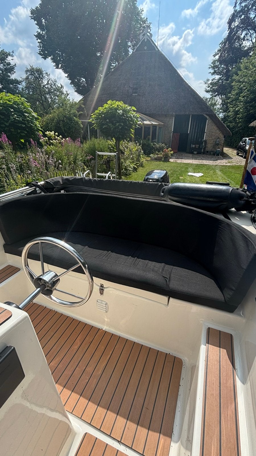 Te huur Stijlvolle sloep met trailer en Humminbird Helix 7, Tot 1.00 meter, Buiskap, Ophalen, Overige merken