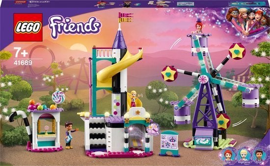 LEGO l 41689 - Magisch reuzenrad en glijbaan l 545 pcs, Compleet, Lego, Friends, Ophalen of Verzenden