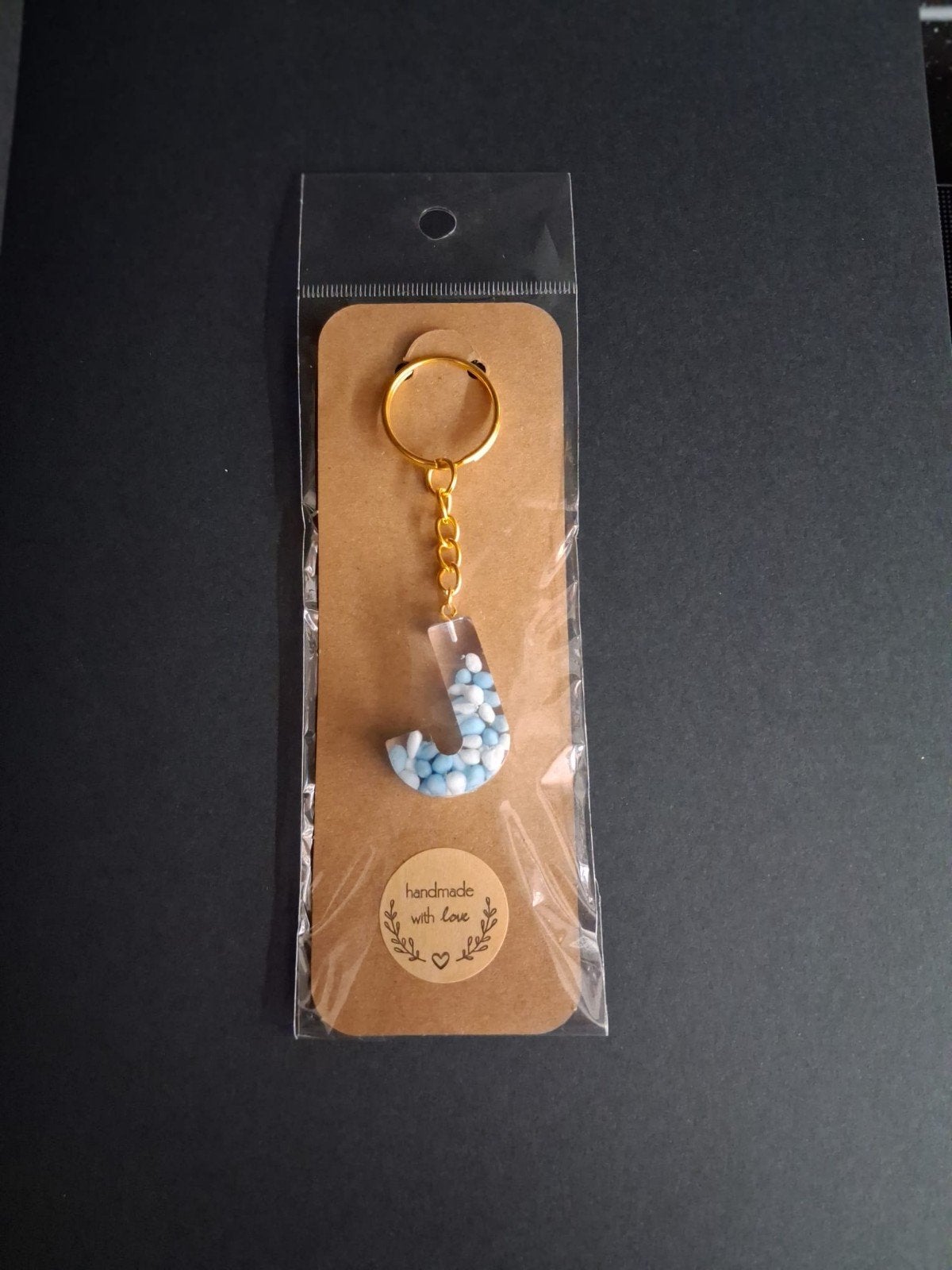 Leuke sleutelhanger letter J, Ophalen of Verzenden, Nieuw, Overige typen