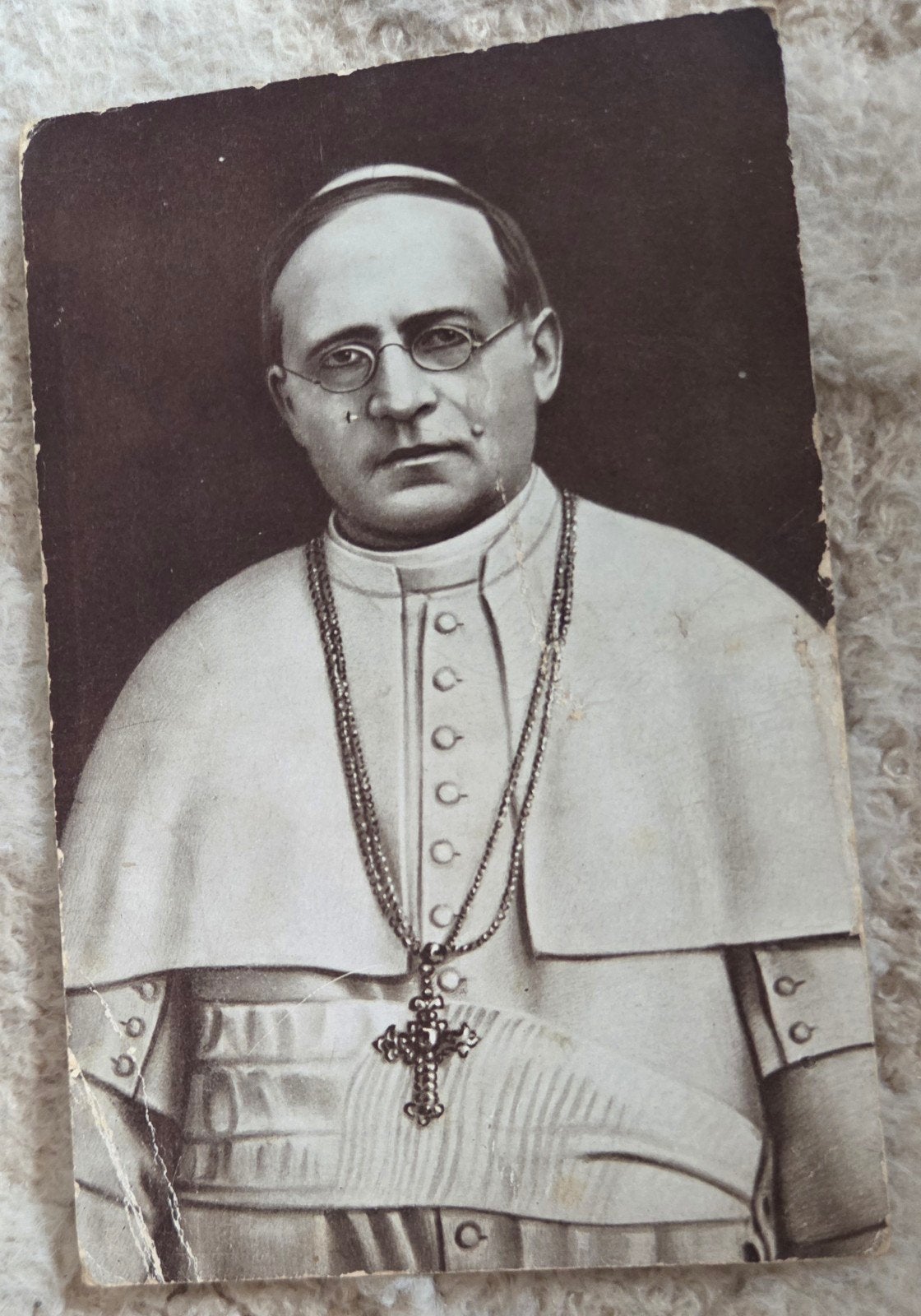 Oude Ansichtkaart Paus Pius XI - Religieus Historisch, Verzenden, 1920 tot 1940, Ongelopen, Politiek en Historie