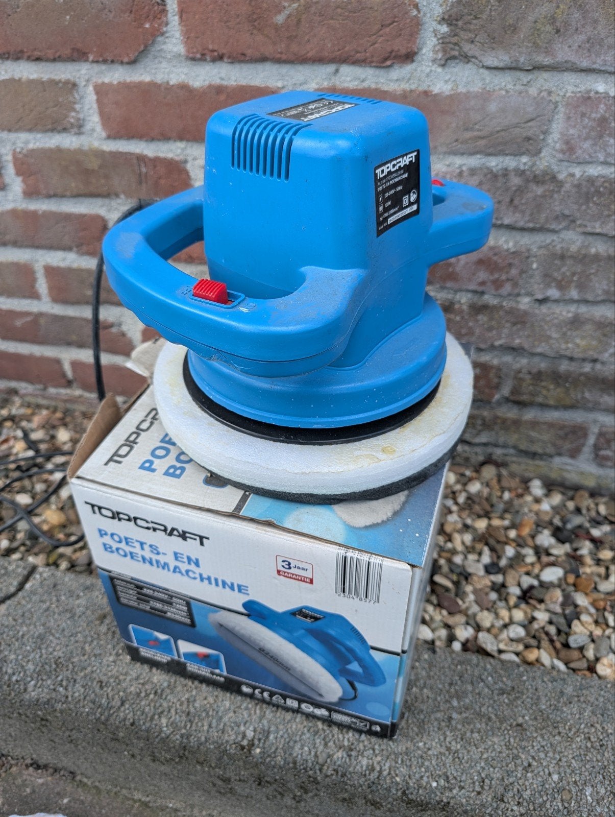 Topcraft Poets- en Boenmachine - Zo goed als nieuw, Ophalen of Verzenden, Zo goed als nieuw, Minder dan 600 watt, Overige typen