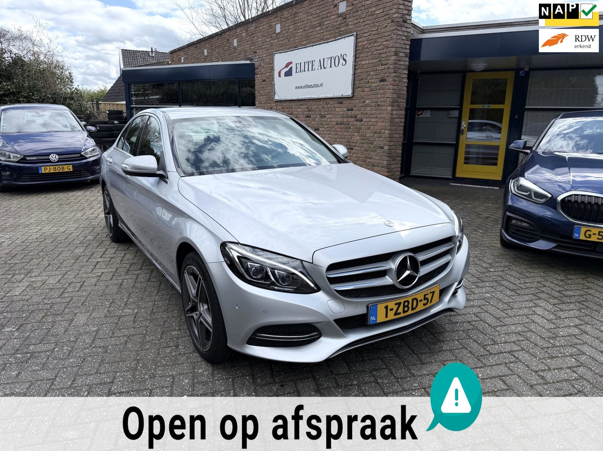 Mercedes-Benz C-klasse nette auto/airco/rijdt goed/NAP/Apk!, Auto's, Mercedes-Benz, Achterwielaandrijving, Gebruikt, Bedrijf, Handgeschakeld