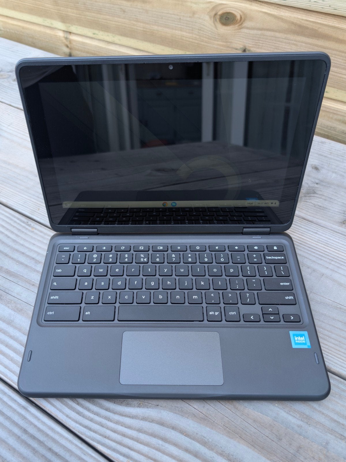 Dell Chromebook 3120 2-in-1 met 8GB RAM en hoes, 8 GB, Touchscreen, Ophalen of Verzenden, Zo goed als nieuw