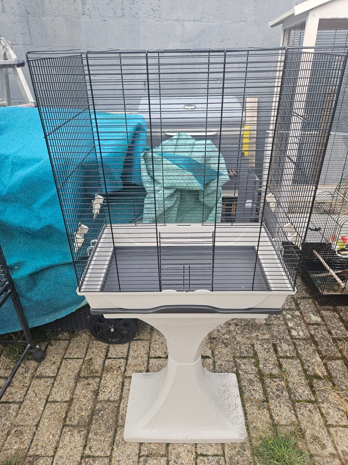 vogelkooi, Ophalen, Zo goed als nieuw, Metaal, Vogelkooi