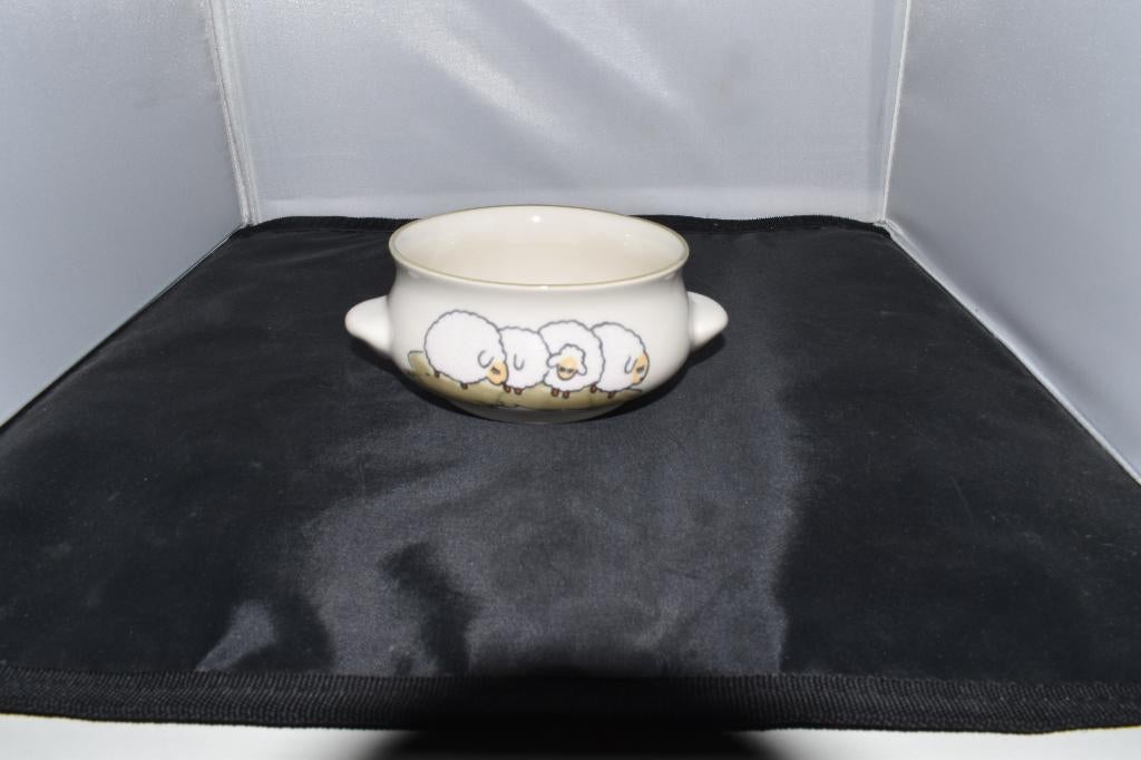 Soepkommen Schaapjes servies, Info@detagrijn.com, Overige materialen, Overige typen, Nieuw