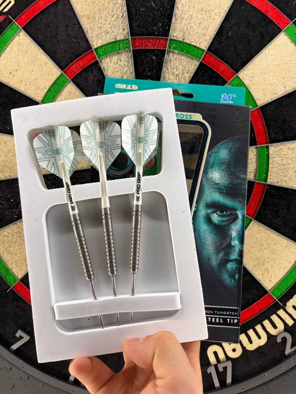 Rob Cross gen 1 23 gram, Sport en Fitness, Ophalen of Verzenden, Zo goed als nieuw, Pijlen