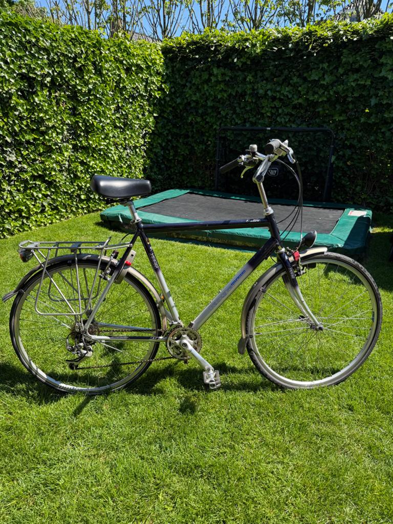 Koga herenfiets frame maat 60, Fietsen en Brommers, Fietsen | Heren | Herenfietsen, Gebruikt, Velgrem, Versnellingen, 57 tot 61 cm