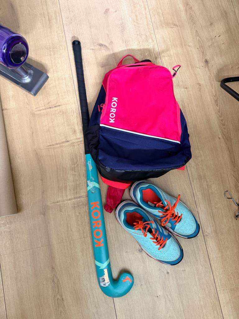 Hockeystick 34” met hockeytas en hockeyschoenen, Ophalen of Verzenden, Zo goed als nieuw, Stick