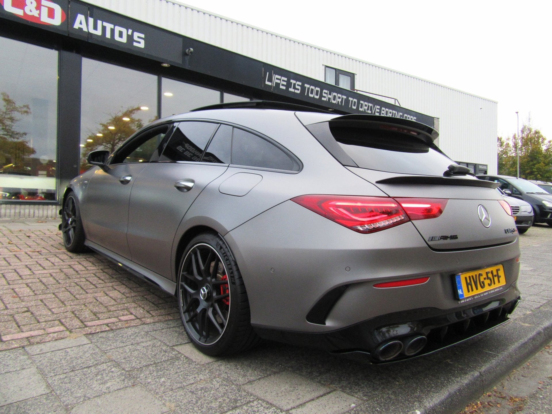 Mercedes-Benz CLA-klasse Shooting Brake AMG 45 S 4MATIC+PREM, Automaat, 4 cilinders, Leder, Vierwielaandrijving