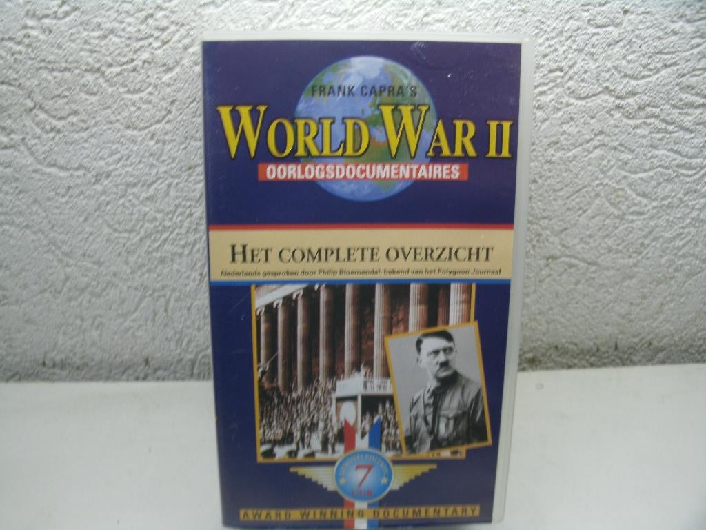 vhs 59b world war 11 oorlog document dubbel band, Vanaf 16 jaar, Ophalen of Verzenden, Zo goed als nieuw, Actie en Avontuur