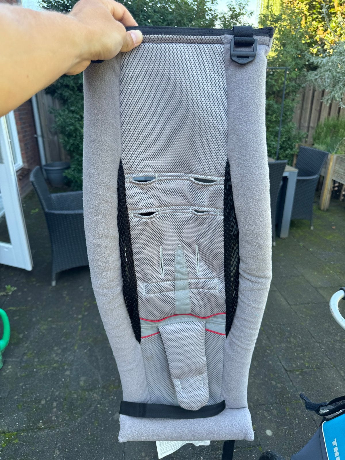 baby draagzak voor fiets / loop wagen, Gebruikt, Buik, Rug of Zij, Draagzak, Ophalen