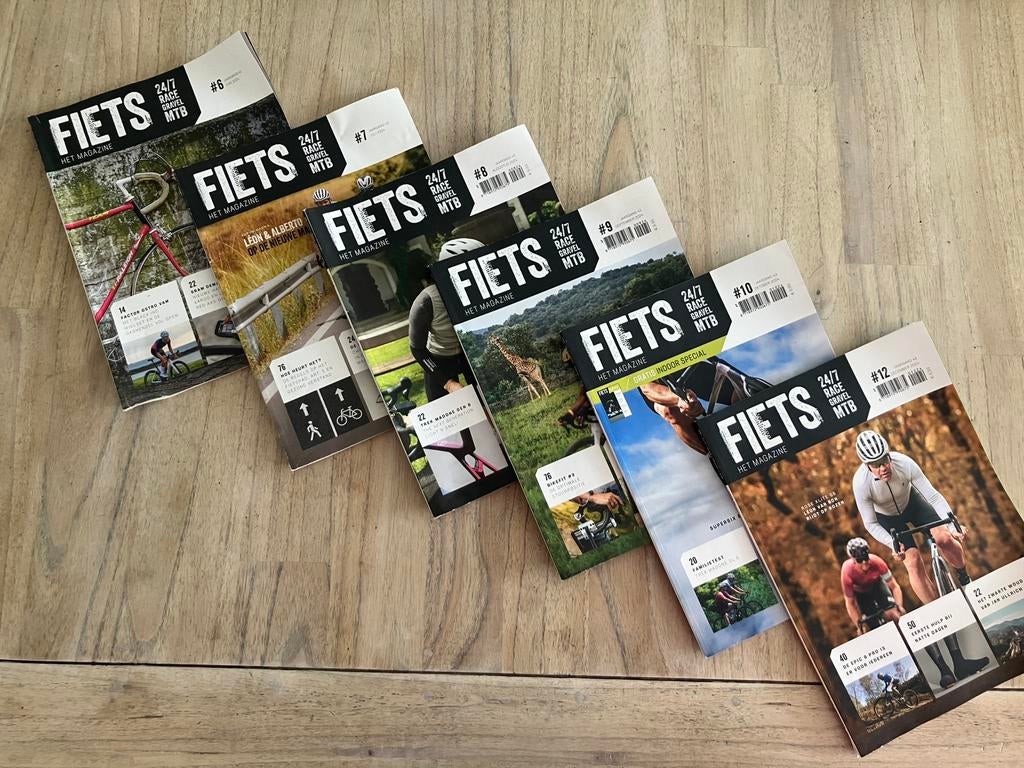 6x Fiets magazine 2024, Boeken, Tijdschriften en Kranten, Ophalen of Verzenden, Gelezen