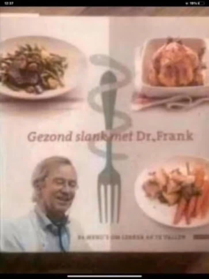 Gezond slank met dokter frank, Verzenden, Zo goed als nieuw