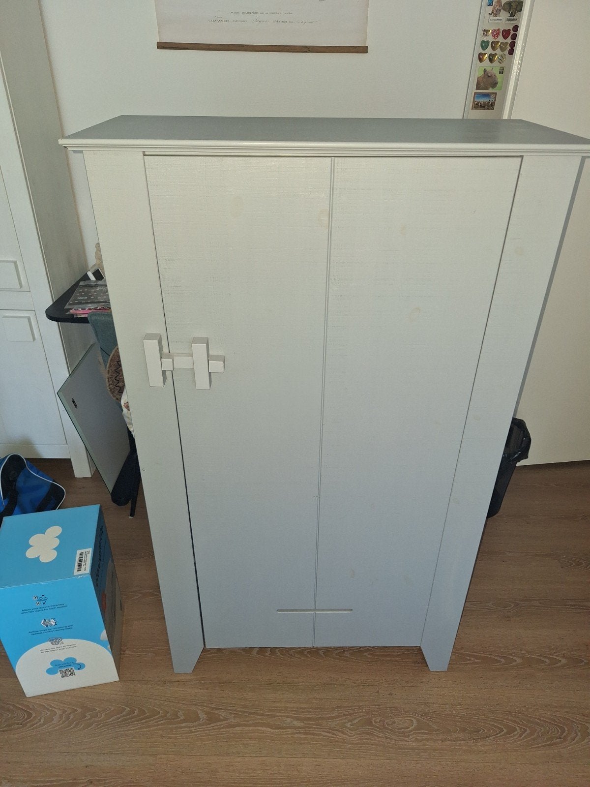 WOOOD Gijs Boerenkast - Landelijke Stijl Grenenhout, Ophalen, 100 tot 150 cm, Landelijke stijl, 25 tot 50 cm