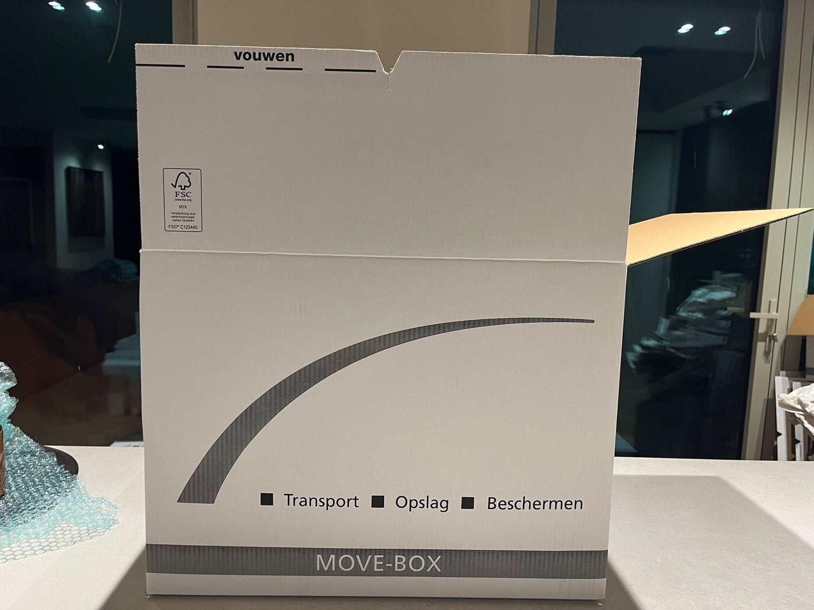 Verhuisdoos - Move-Box - Transport, Opslag, Beschermen, Doe-het-zelf en Verbouw, Ophalen, Doos, Opvouwbaar, Nieuw