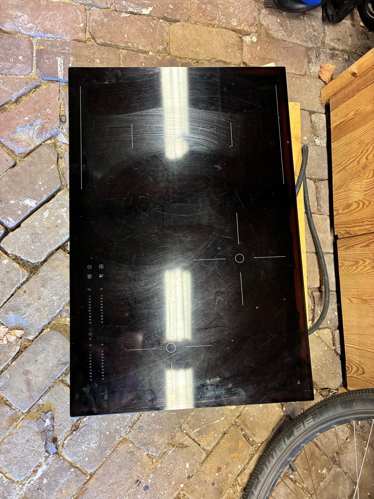 IKEA Inductiekookplaat - 4 zones, gebruikt, Gebruikt, Inbouw, Inductie, 4 kookzones