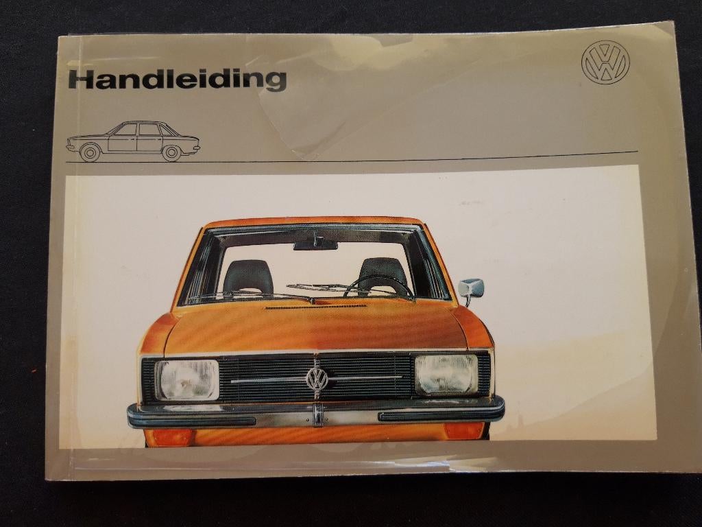 Handleiding - instructieboekje Volkswagen K70 - nieuwstaat, Ophalen of Verzenden