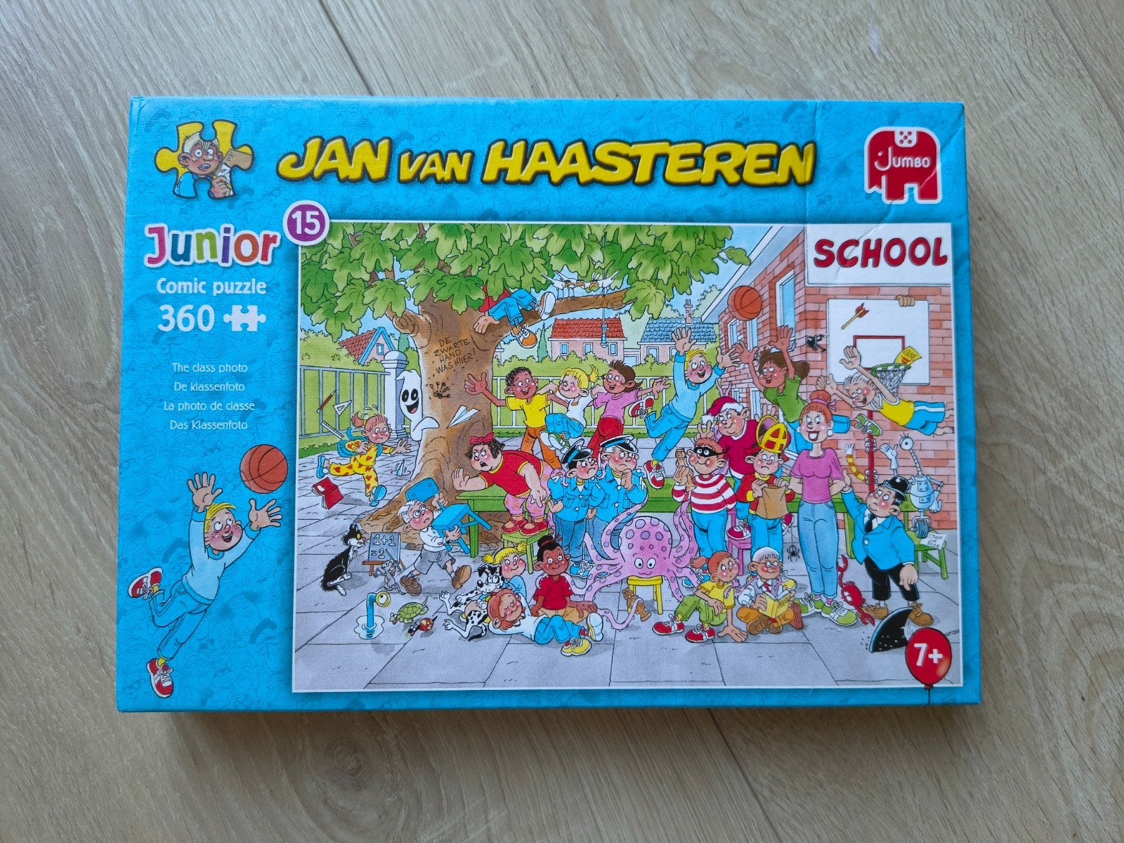 Jan van Haasteren puzzel - Junior 15 - 360 stukjes, Ophalen of Verzenden, Minder dan 500 stukjes, Legpuzzel