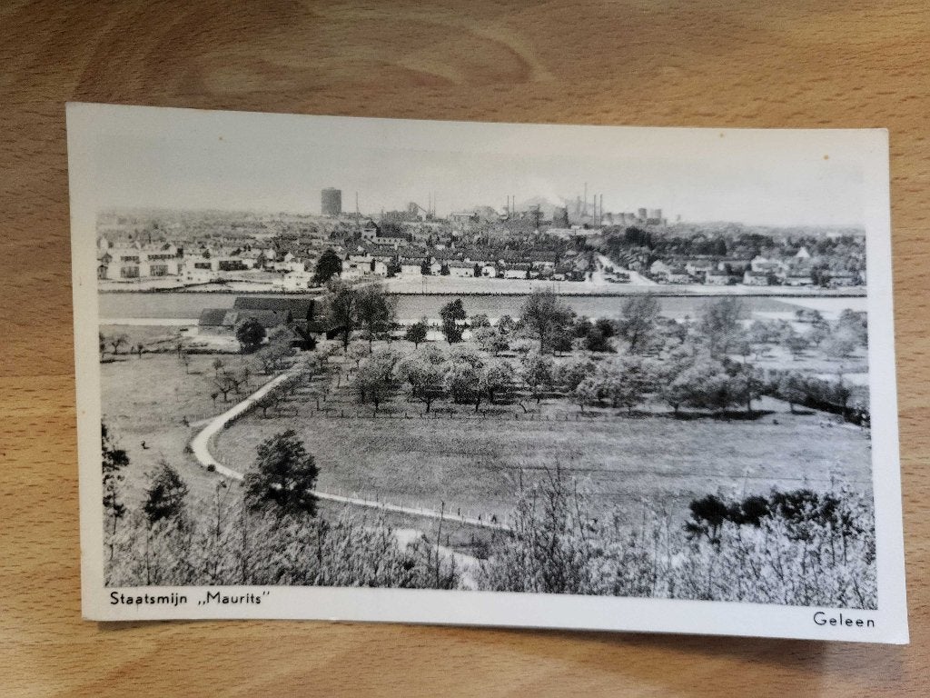 ansicht GELEEN Staatsmijn Maurits, Ophalen of Verzenden, Voor 1920, Limburg