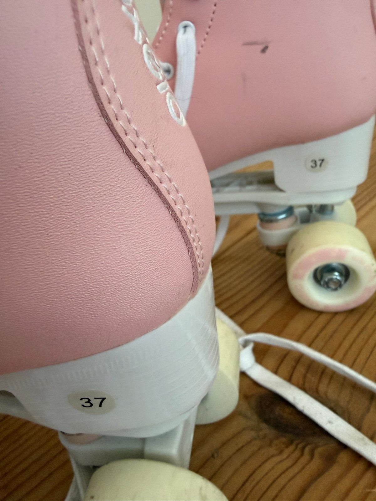 Roze Oxelo rolschaatsen, maat 37, Ophalen, Gebruikt, Overige typen, Overige merken