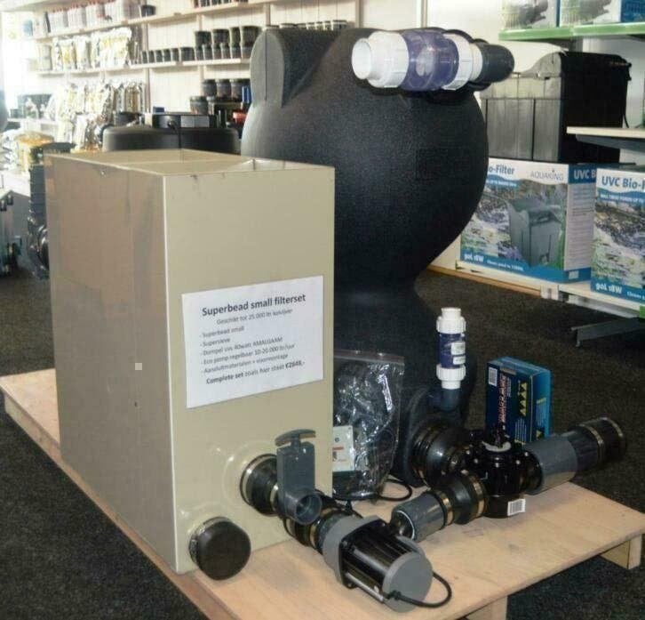 Super beadfilter, zorgt voor glashelder en gezond water, Tuin en Terras, Ophalen, Nieuw, Vijverfilter