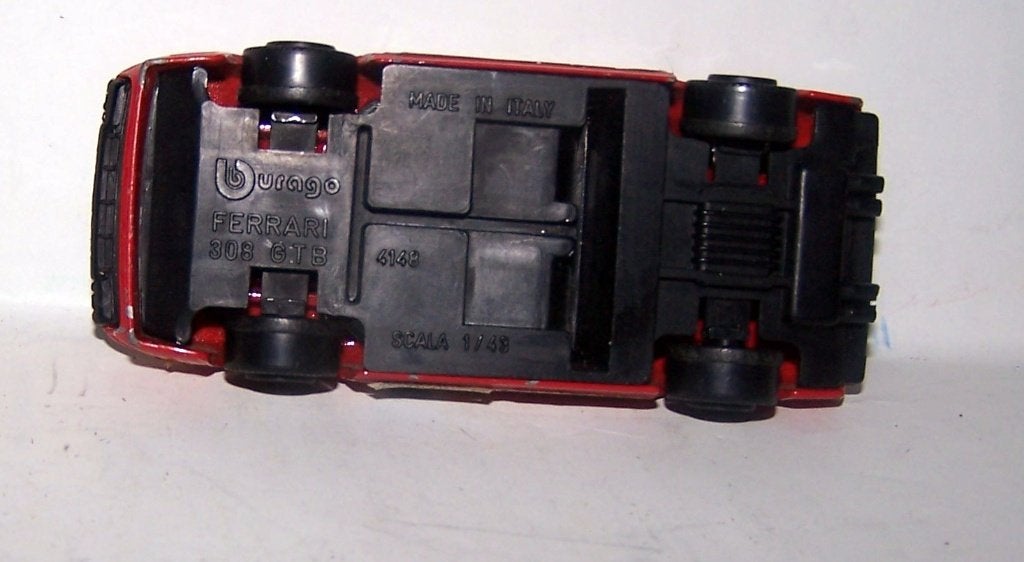 Bburago Ferrari 308 GTB Rallye. 1/43. Izgs., Ophalen of Verzenden, Zo goed als nieuw, Auto, Overige merken