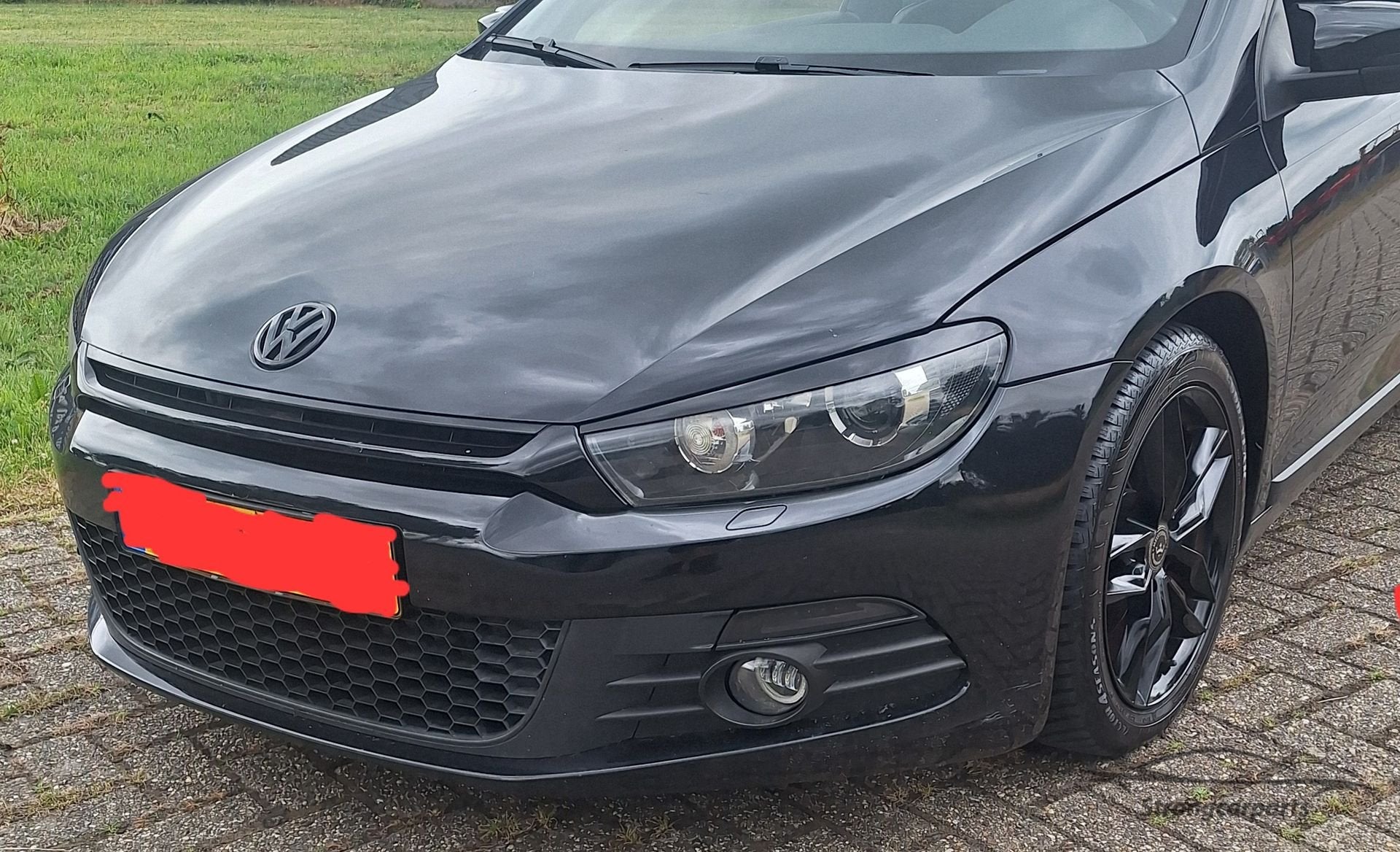 Voorkop VW Scirocco 2.0tsi Bumper motorkap koplamp Xenon L&R, Auto-onderdelen, Carrosserie en Plaatwerk, Ophalen, Gebruikt, -