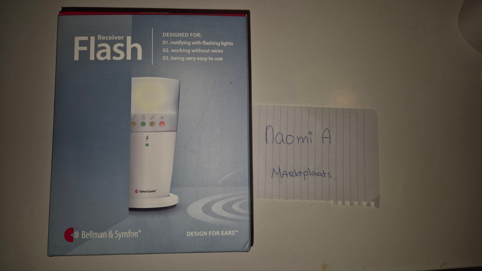 Bellman & Symfon Receiver Flash voor slechthorende - NIEUW, Diversen, Ophalen of Verzenden, Nieuw