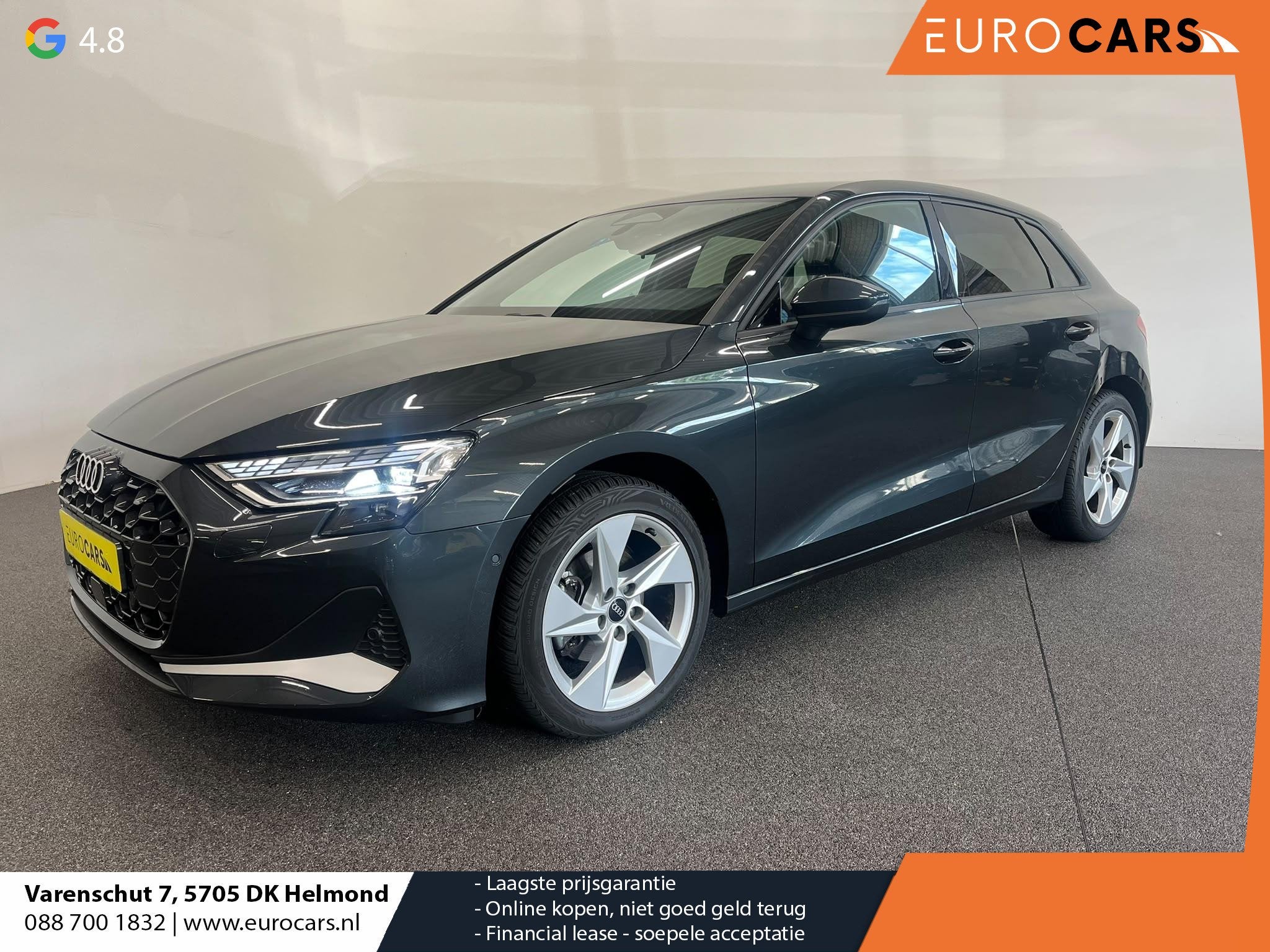 Audi A3 Sportback 30 TFSI Advanced edition Navigatie Apple C, Auto's, Audi, Stof, 4 cilinders, 1290 kg, 116 pk