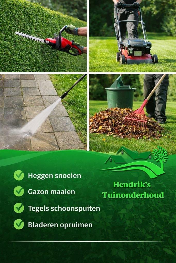 Tuinman, Tuin en Terras, Gras en Kunstgras, Ophalen of Verzenden