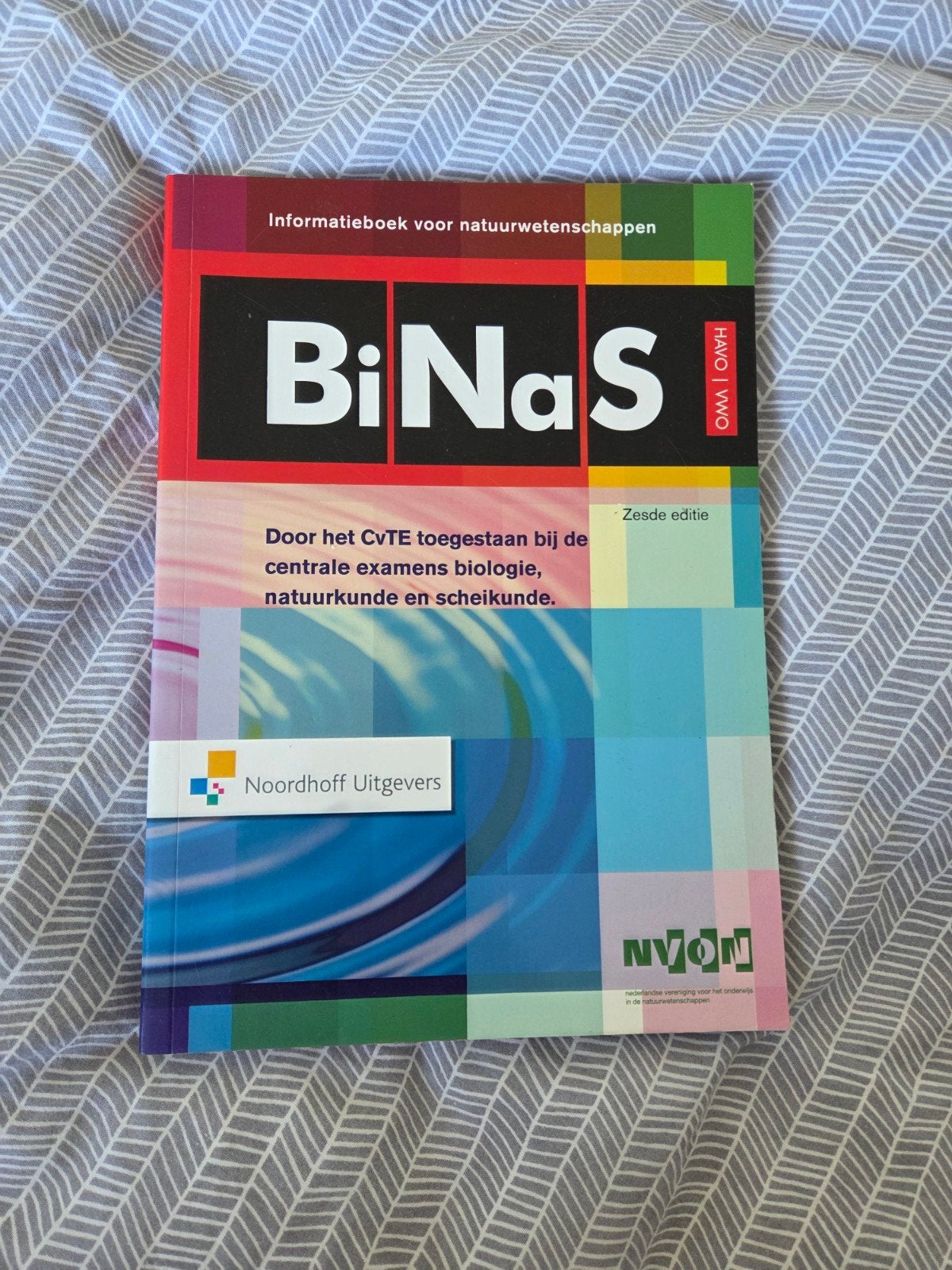 BiNaS Informatieboek voor natuurwetenschappen 6e editie, Ophalen of Verzenden, Zo goed als nieuw, Noordhoff Uitgevers, Beta